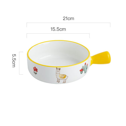 Household Ceramic Eating Bowl