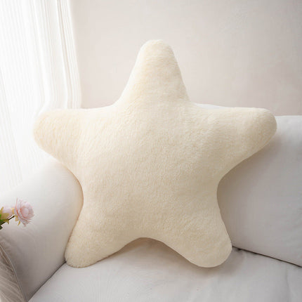 Super Soft Star Pillow – Cream or Sage Green | Cosy & Cute Cushion