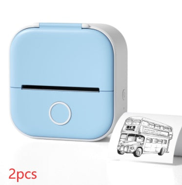 Portable Mini Thermal Label Printer Bluetooth Inkless Pocket Printer