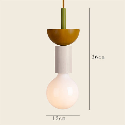 Modern Art Geometric Pendant LED Lights – 8 Designs, Warm or White Light