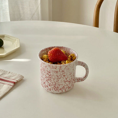 Ink Splash Ceramic Mug | Colourful Japanese Style Coffee Cup