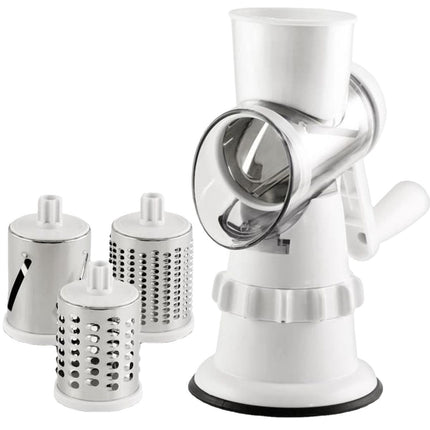 3 In 1 Manual Vegetable Slicer with Suction Base