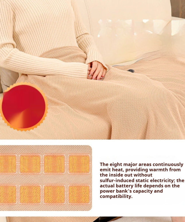 Heated Blanket Wrap | USB Graphene Electric Shawl
