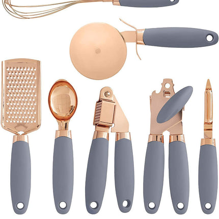 Stainless Steel Kitchen Utensils - 7 Piece Set