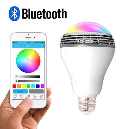 Creative Bluetooth Speaker Bulb – Smart RGB E27 LED Light | Ikeame