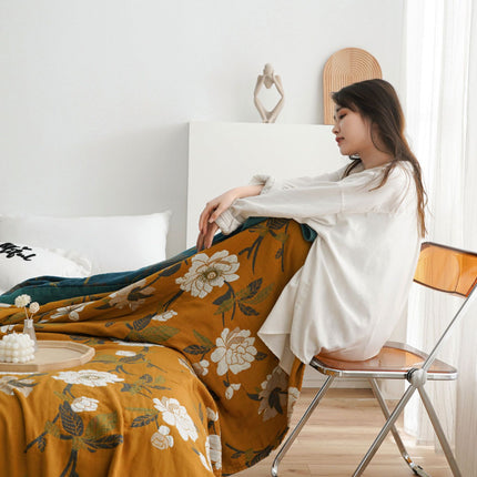 Cotton Gauze Blanket | 5 Layer Soft Summer Quilt