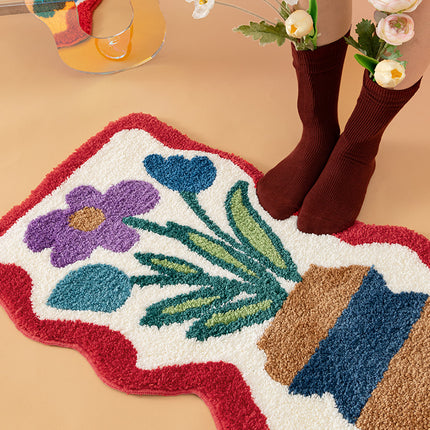 Oval Mat To Prevent Slip In Bathroom