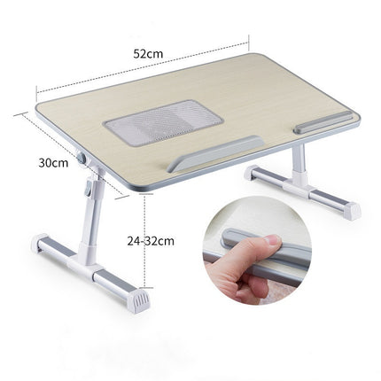 🛏️ Adjustable Laptop Bed Table – Comfort Meets Productivity