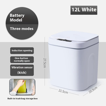 Smart Inductive Ashbin Home Living Room Bathroom Automatic