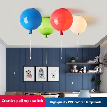 Balloon Shaped Ceiling Light Shade – Colourful Modern LED Acrylic Lamp