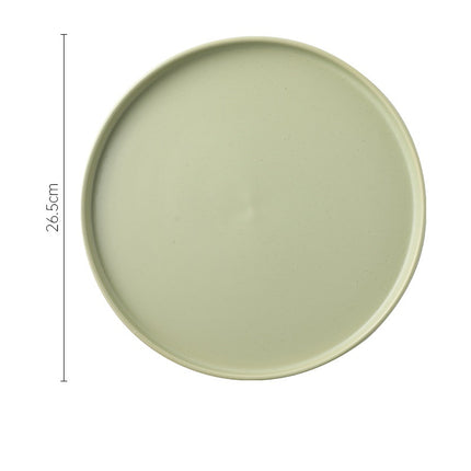 Household Plate Soup Bowl Ceramic Tableware Set