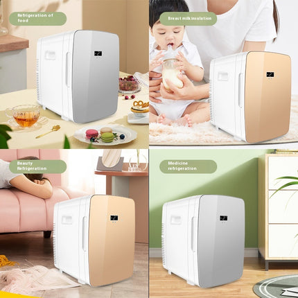 15L Car Refrigerator Digital Display For Dormitory Single Household Refrigerator Mini Refrigeration