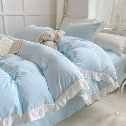 Princess Cotton Bedding Set | Instagram Aesthetic Duvet Cover
