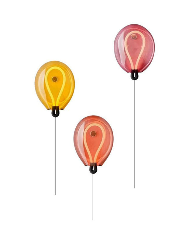 Balloon Shape Background Wall Bulla Wall Lamp Post-modern Designer Bedroom Aisle Stairs Ambience Light