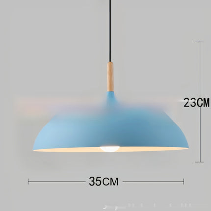 Modern Minimalist Pendant Chandelier – Colourful Ceiling Light (32cm / 35cm / 45cm)
