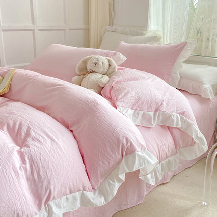 Princess Cotton Bedding Set | Instagram Aesthetic Duvet Cover