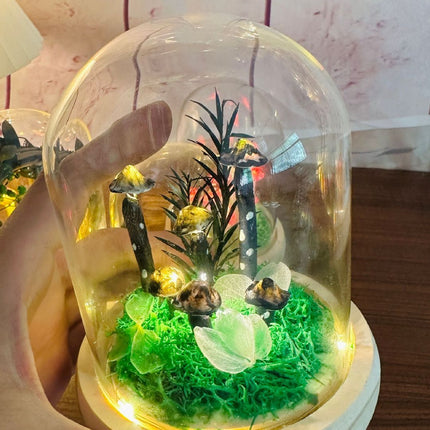 DIY Mushroom Lamp Kit | Cottagecore Mood Light Craft Set