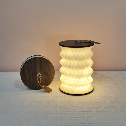 Collapsible Portable Desk Lantern – Artistic Rechargeable Lamp (10 Designs) | Ikeame