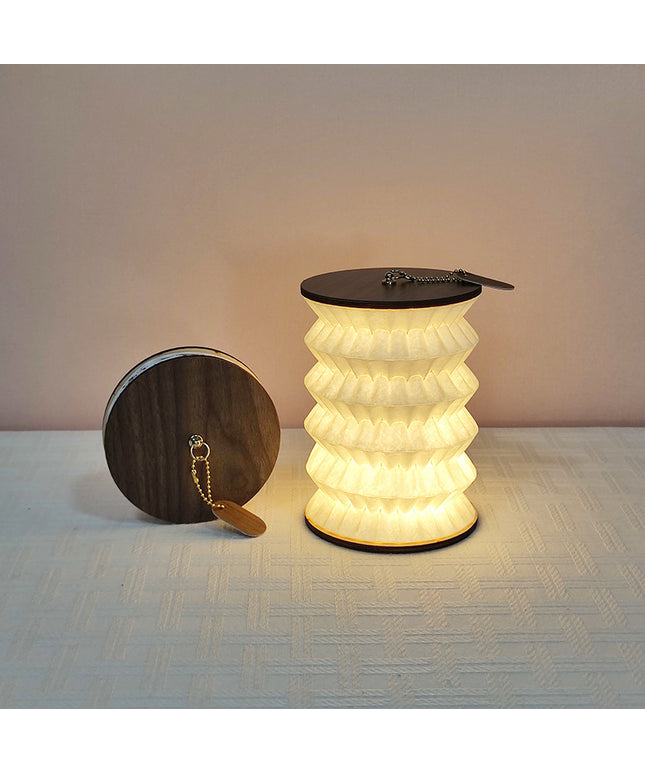 Collapsible Portable Desk Lantern – Artistic Rechargeable Lamp (10 Designs) | Ikeame