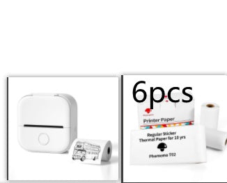 Portable Mini Thermal Label Printer Bluetooth Inkless Pocket Printer