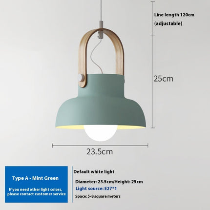 Nordic Pendant Light Shade – Modern Dome & Triangular Designs (6 Colours, 3 Shapes)