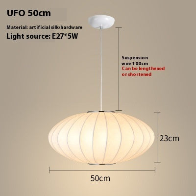 Fabric Dining Roomliving Room Chandelier Lantern Lamp