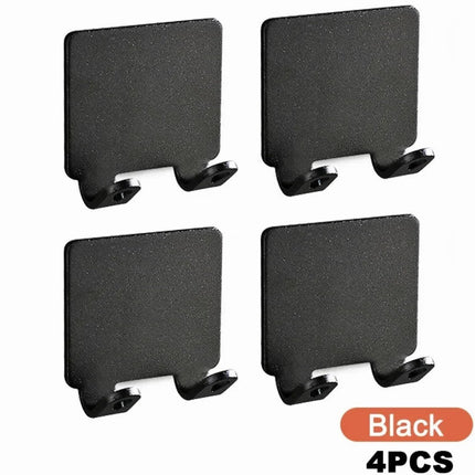 Space Aluminium No-Drill Wall Hook (Black)