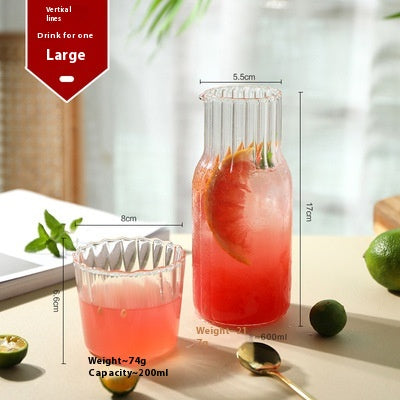 Borosilicate Glass Water Pitcher Household One Pot One Cup Set