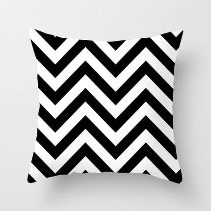 Nordic simple new yellow black abstract geometric pillow cover fashion home sofa fabric craft pillow cushion cover – Trendy & Practical for Daily Living