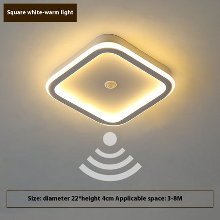 Human Induction LED Lamp – Modern Minimalist Wall Light | Ikeame