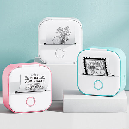 Portable Mini Thermal Label Printer Bluetooth Inkless Pocket Printer