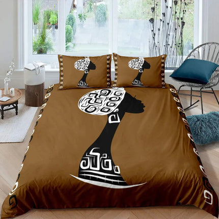 African national bedding suit with pringting – Trendy & Practical for Daily Living