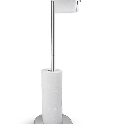 Vertical Toilet Roll Storage Rack — Stainless Steel
