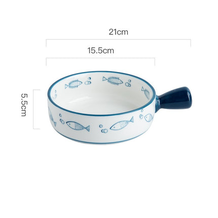 Household Ceramic Eating Bowl