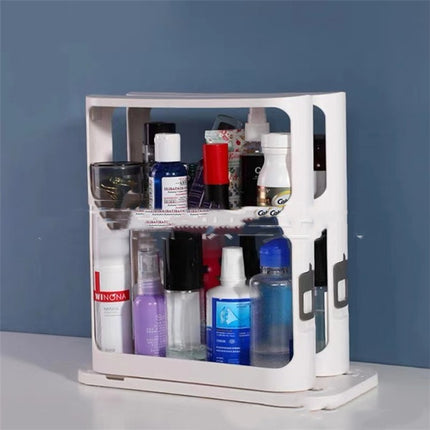 Double Layer Extendable Storage Rack 🛠️ – Arc or Square Edge