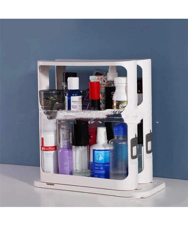 Double Layer Extendable Storage Rack 🛠️ – Arc or Square Edge