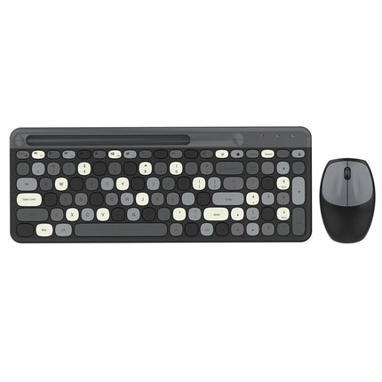 Skyscraper 888 Wireless Keyboard & Mouse Set – Colourful Desk Combo | Ikeame