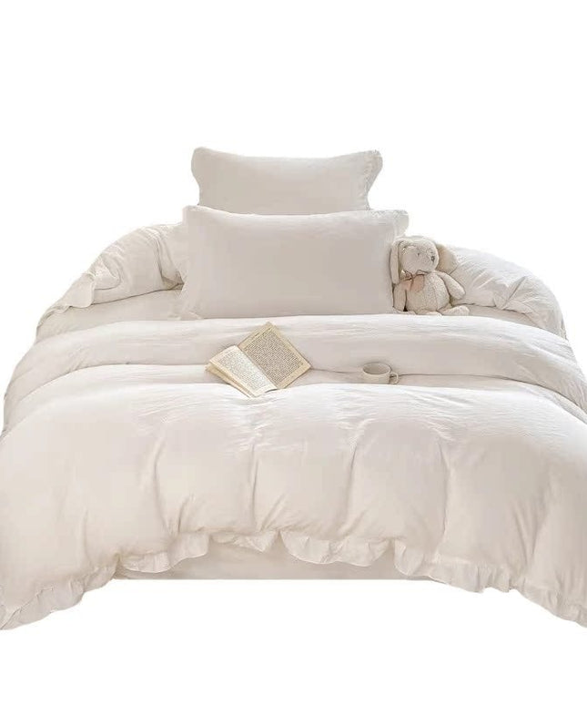 Princess Cotton Bedding Set | Instagram Aesthetic Duvet Cover