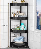 Black Corner Shelves