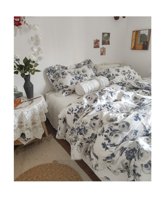 Luxury 4-Piece Pure Cotton Bedding Set