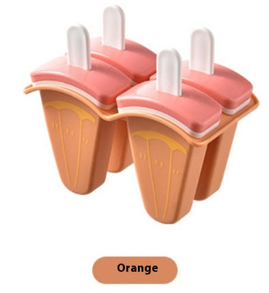 DIY Fruit Ice Lolly Moulds | 4 Grid Ice Cream Mould