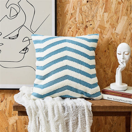 Geometric Embroidered Cushion Covers - 29 Designs | Modern Nordic Pillowcases