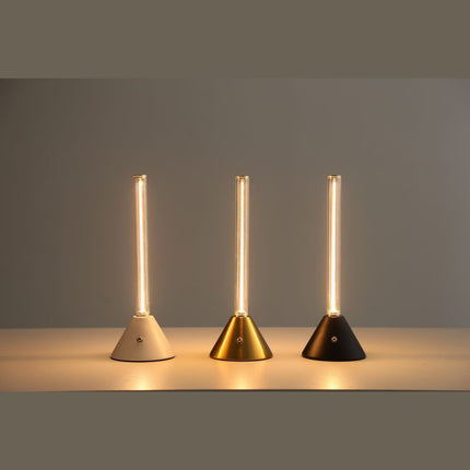 Modern LED Table Lamp – Compact Minimalist Light (Bronze, White, Black)