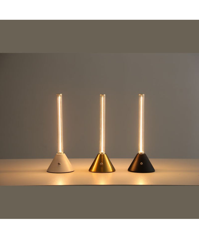 Modern LED Table Lamp – Compact Minimalist Light (Bronze, White, Black)