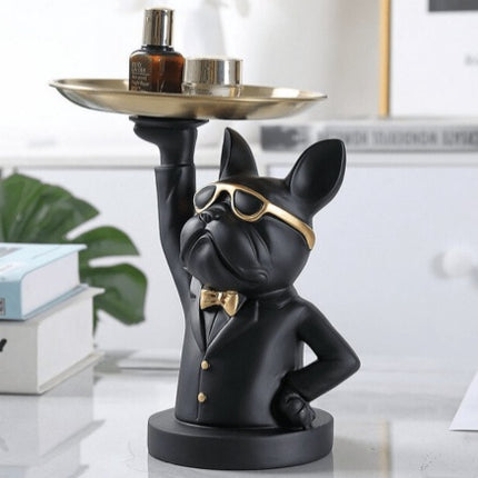 French Bulldog Key Storage Tray Luxury Decor