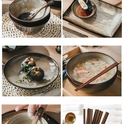 Household Purple Sand Kiln Turned Into Dishes Set