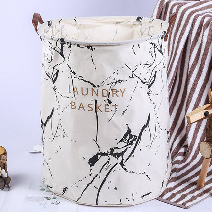 Drum Dirty Clothes Basket Cartoon Toilet Bathroom