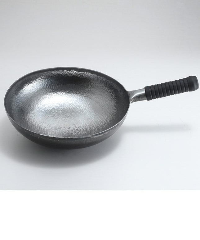 One-Piece Iron Wok – Non-Stick Uncoated Frying Pan | Ikeame
