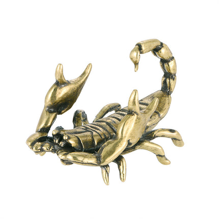 Brass Scorpion Pen Holder – Vintage Decorative Desk Organiser