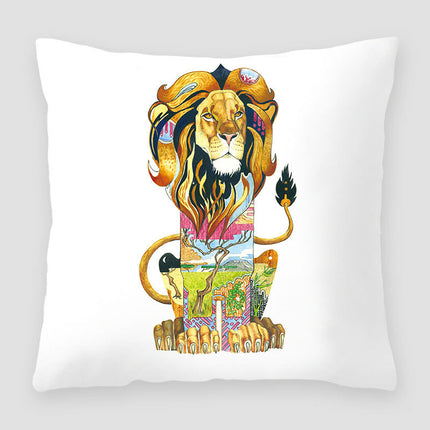 Animal Velvet Cushion Covers – 12 different designs 🦁🐰🦝